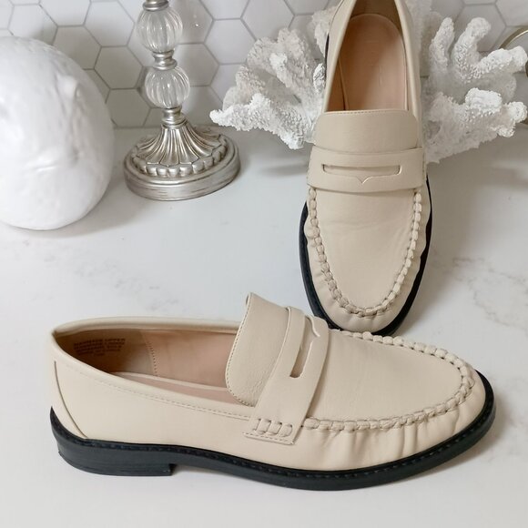 NWOT VEGAN PENNY LOAFER By LOFT SZ 10 - Picture 4 of 4